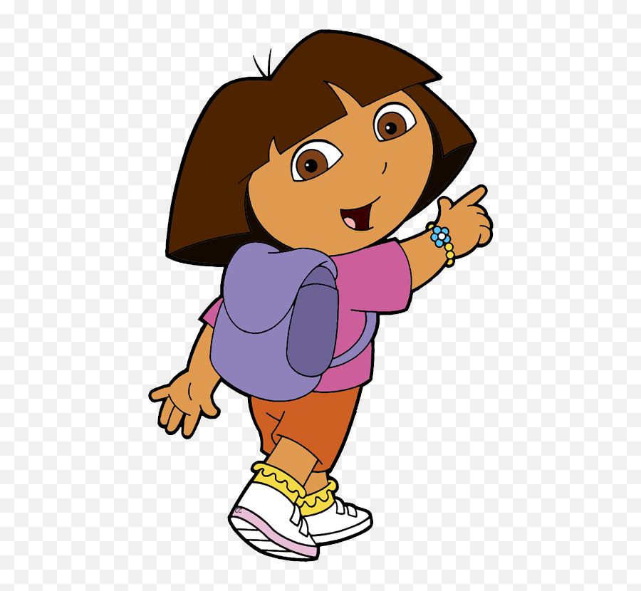 Dora The Explorer Clip Art - Dora Clipart Emoji,Cartoon Clipart