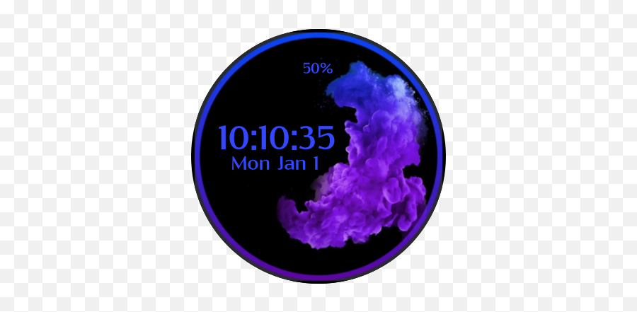 Download Blue Purple Smoke - Infinity Charly Emoji,Purple Smoke Png