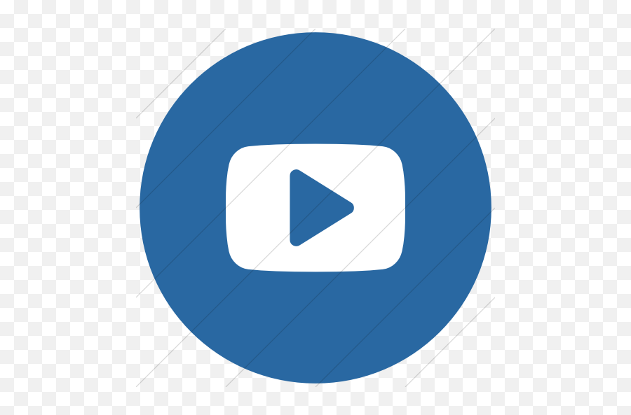 Youtube Circle Icon Png 305808 - Free Icons Library Youtube Emoji,Blue Youtube Logo