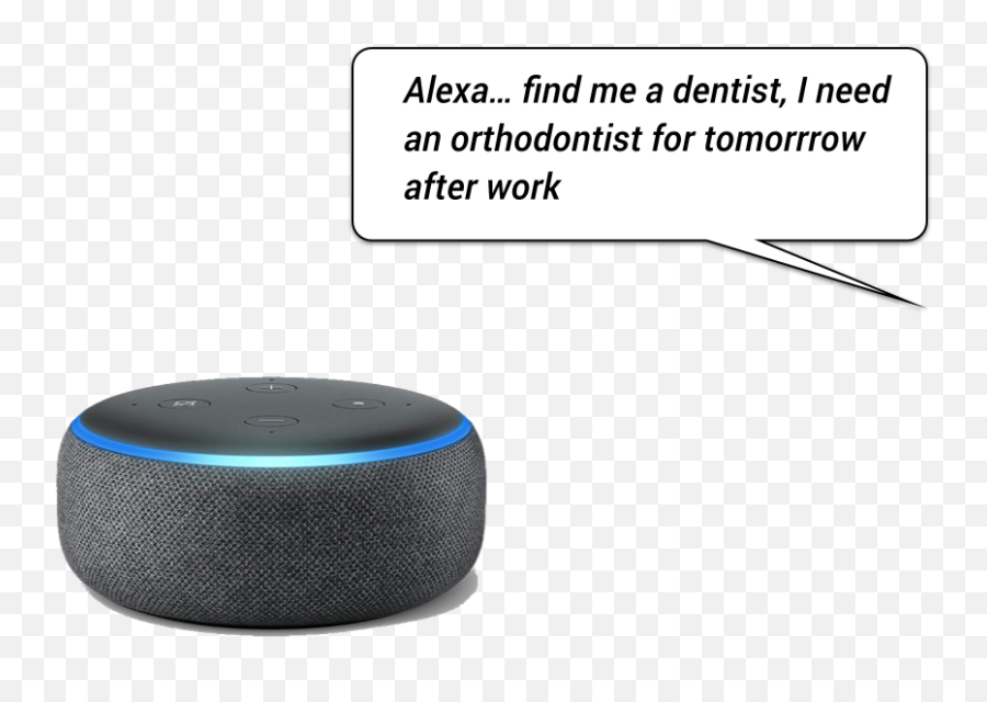 Ask Alexa To Book A Dentist Appointment Inmediatum - Dot Emoji,Alexa Png