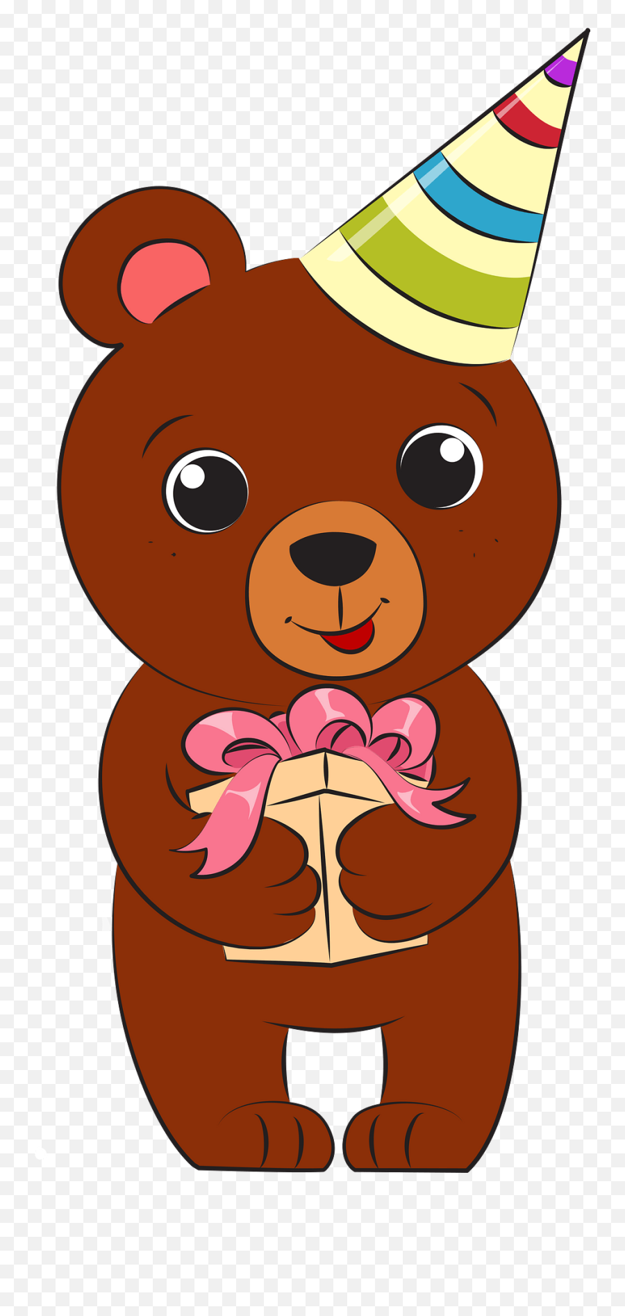 Bearu0027s Birthday Clipart Free Download Transparent Png - Happy Emoji,Birthday Clipart