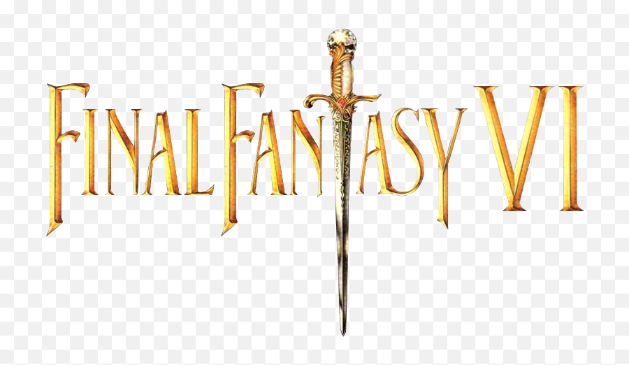 Final Fantasy Vi - Vertical Emoji,Final Fantasy 6 Logo