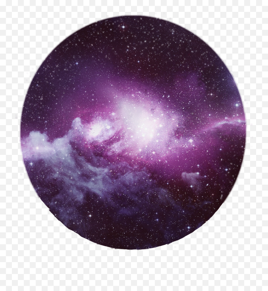 Purple And Blue Galaxy Png U0026 Free Purple And Blue Galaxypng - Circle Galaxy Png Emoji,Galaxy Png