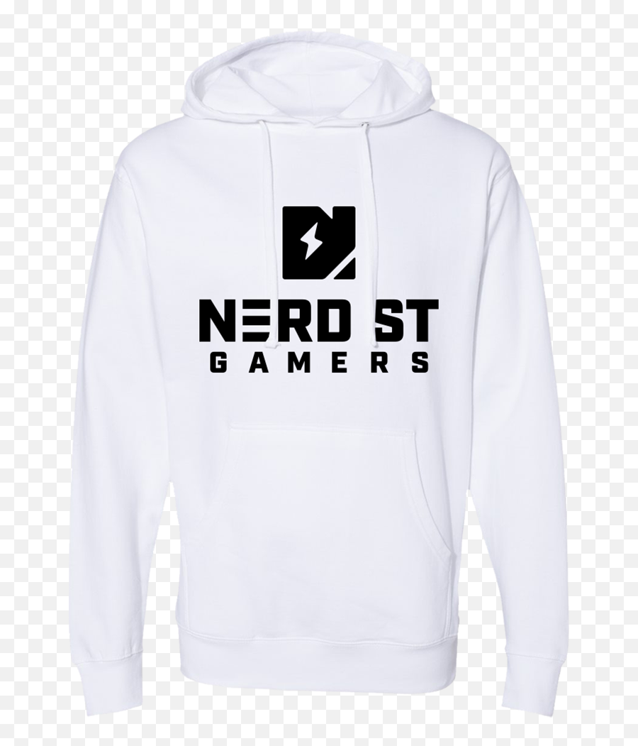 Nerd Street Gamers - Hooded Emoji,Nerd Logo