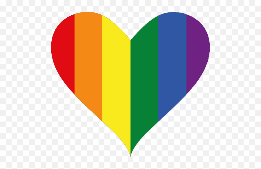 Graphic Design - Transparent Background Pride Heart Transparent Emoji,Rainbow Heart Png