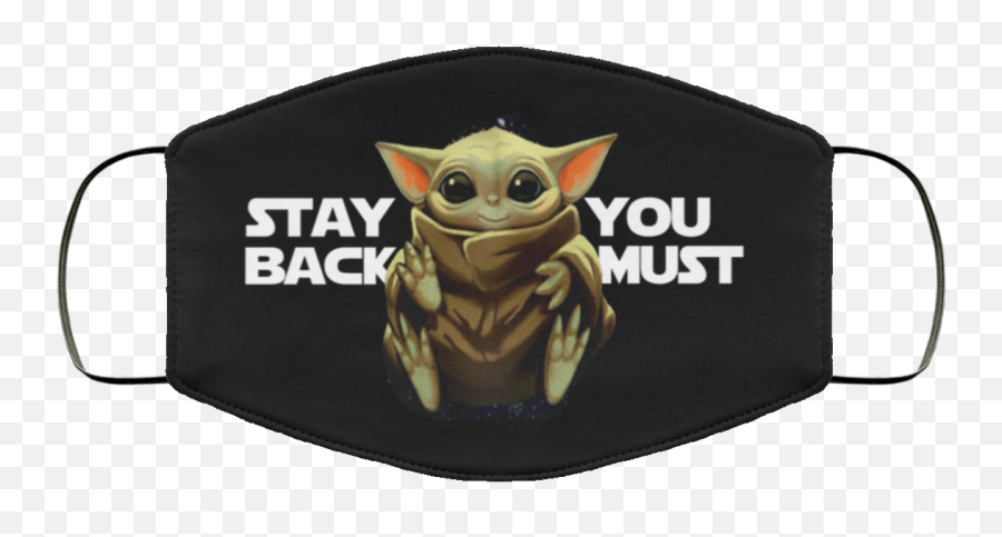 Baby Yoda - Stay Back You Must Face Mask Assassins Creed Valhalla Face Mask Emoji,Baby Yoda Png
