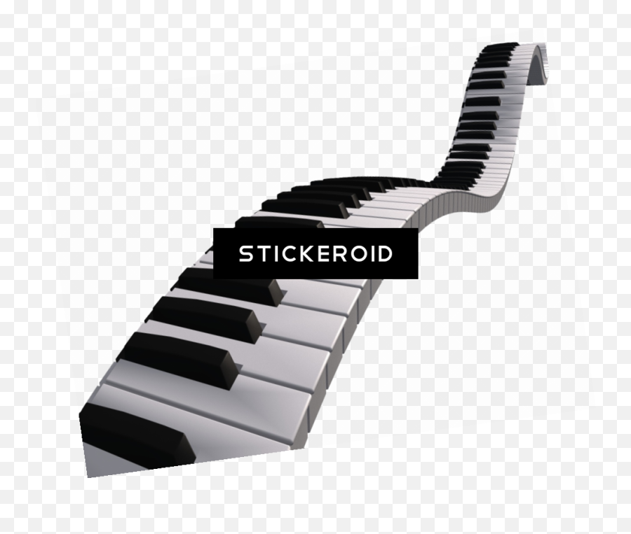 Piano Keyboard Transparent Png Image - Sticker Piano Picsart Emoji,Piano Keyboard Png