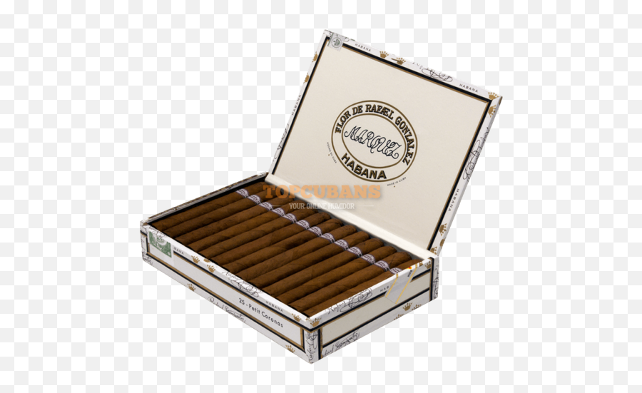 Rafael Gonzalez Petit Coronas Box Of 25 - Buy Rafael Rafael Gonzalez Cigars Emoji,Corona De Rey Png