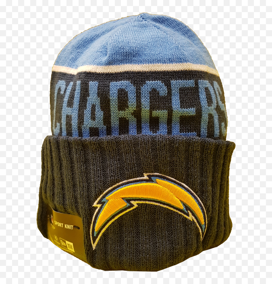 Los Angeles Chargers Cuffed Beanie - Toque Emoji,Chargers New Logo