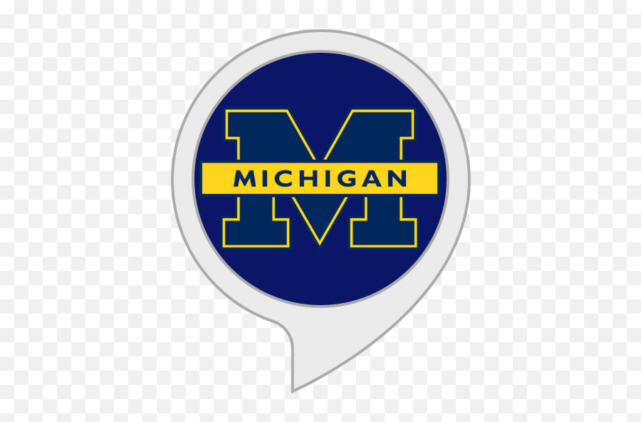 Amazoncom Go Blue Football Trivia Alexa Skills - Cool Michigan Wallpaper Iphone Emoji,Michigan Wolverine Logo