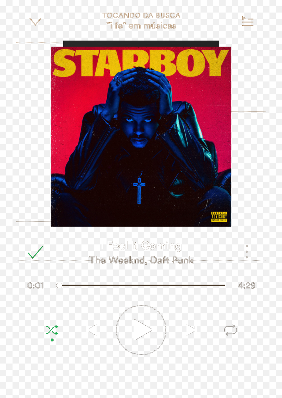 Weeknd Starboy Album Cover Png Image Emoji,Spotify Transparent