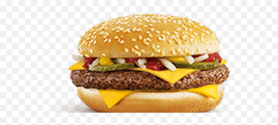 Steak Clipart Mcdonalds Hamburger - Quarter Pounder Mcdonald Emoji,Mcdonalds Transparent