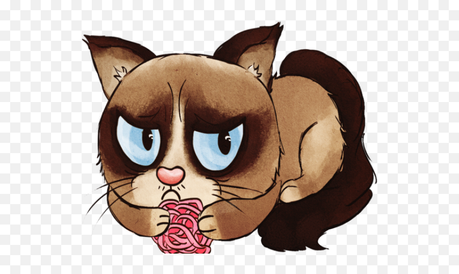 Grumpy Cat Clipart Png Emoji,Grumpy Cat Clipart
