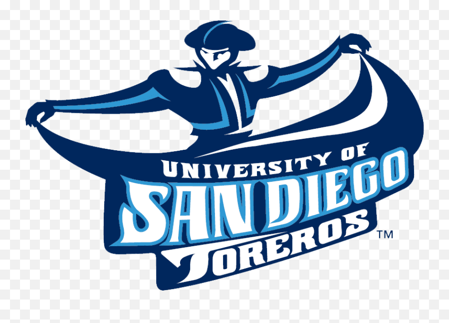 San Diego Toreros Logo Evolution History And Meaning Emoji,University Of San Diego Logo