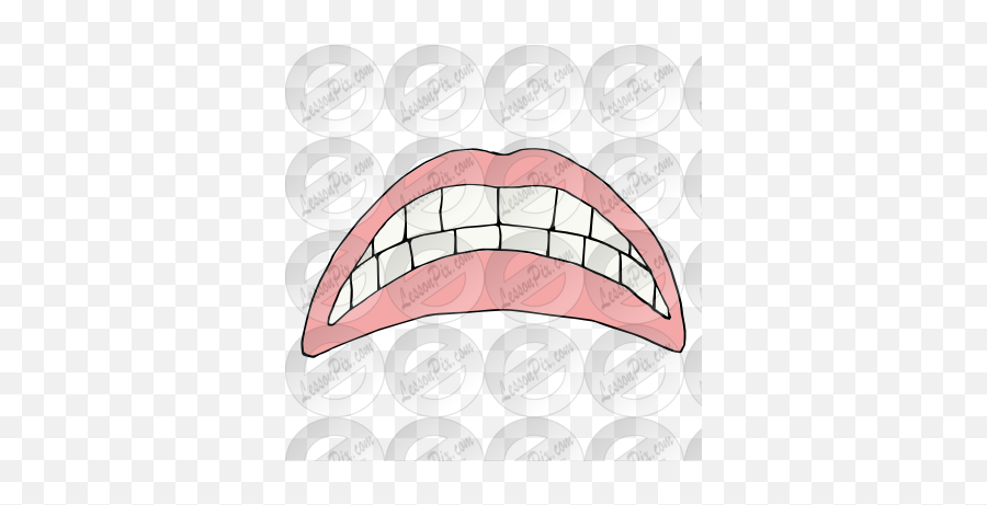 Clip Art Of Frowning Mouths Clipart - Clipart Suggest Emoji,Mouth Clipart For Kids
