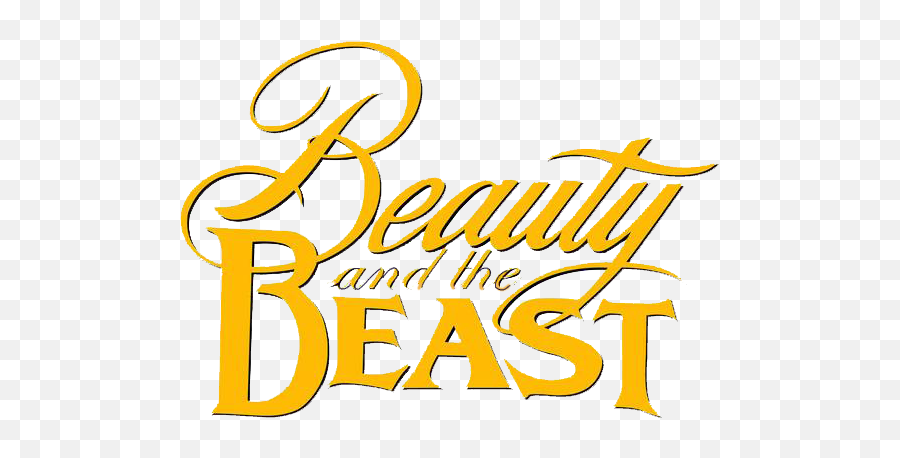 Beauty And The Beast Logo Clipart - Beauty And The Beast Logo Emoji,Beauty And The Beast Logo