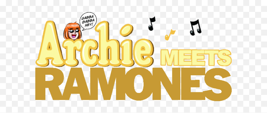 Archie Meets Ramones - Ramones Punk N Rock N Roll Emoji,Ramones Logo