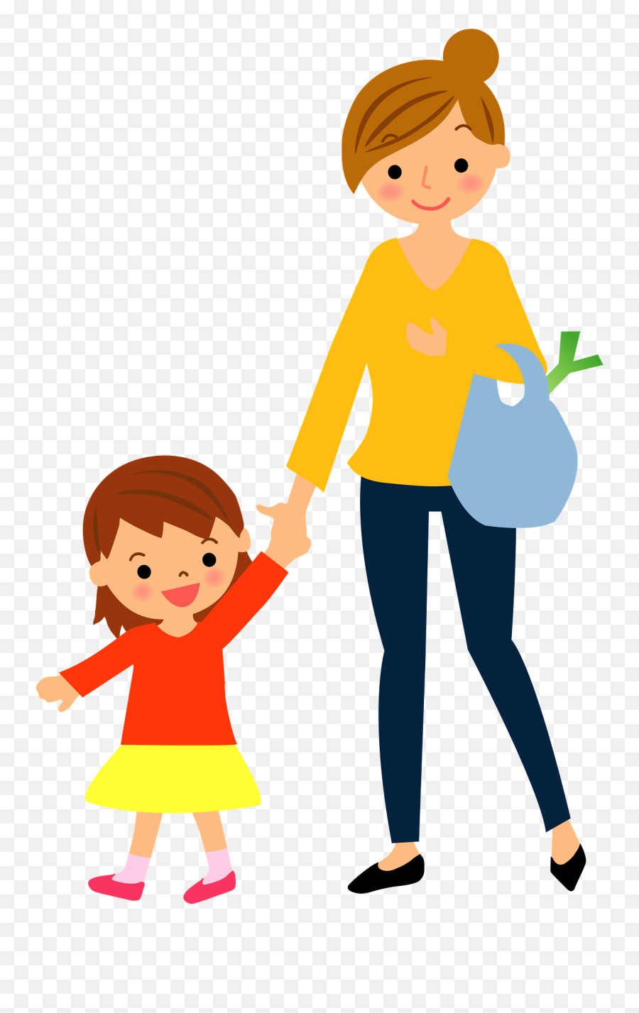 Mother And Daughter Clipart Free Download Transparent Png Emoji,Daughter Clipart