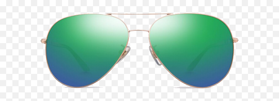 Blue Polarized Sunglasses Blue - Green Green Aviator Aviator Unisex Emoji,Sunglasses Clipart
