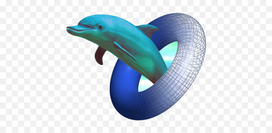 Dolphin Vaporwave Png - Vaporwave Stickers Dolphin Emoji,Vaporwave Png