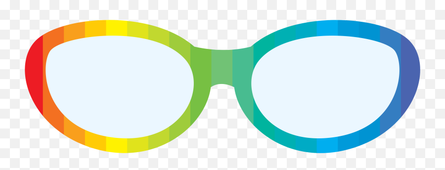 Free Rainbow Glasses Png With - For Teen Emoji,Glasses Png