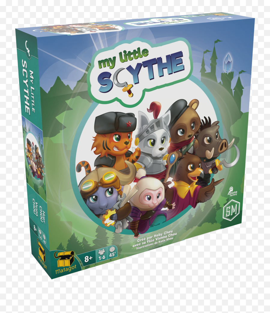 My Little Scythe - My Little Scythe Board Game Emoji,Scythe Png