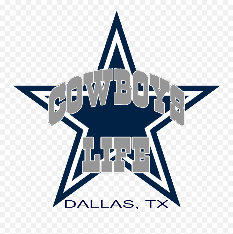 Download Dallas Cowboys Png Image With No Background - Dallas Cowboys Logo Black And White Emoji,Dallas Cowboys Logo