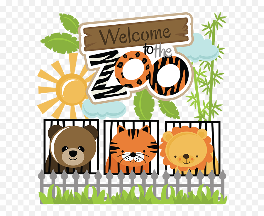 Pin - Cute Zoo Clipart Emoji,Zoo Clipart