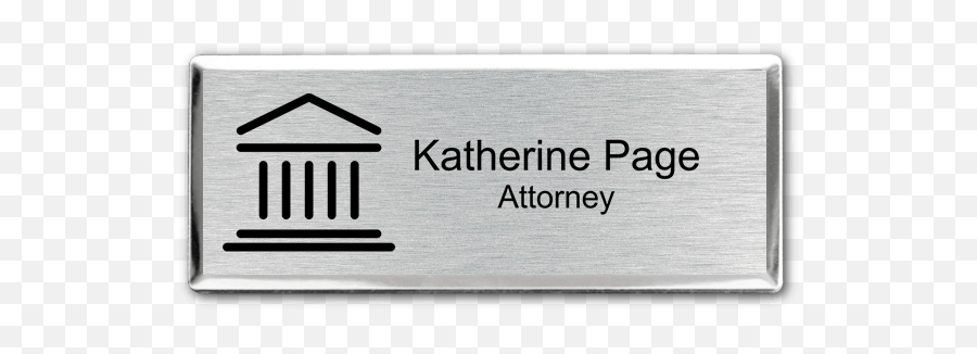Courthouse Law Office Premier Name Tag Emoji,Name Tag Png