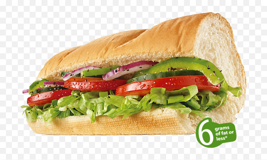 Subway Vegetariano Hd Png Download - Veggie Delight Subway Png Emoji,Subway Sandwich Transparent