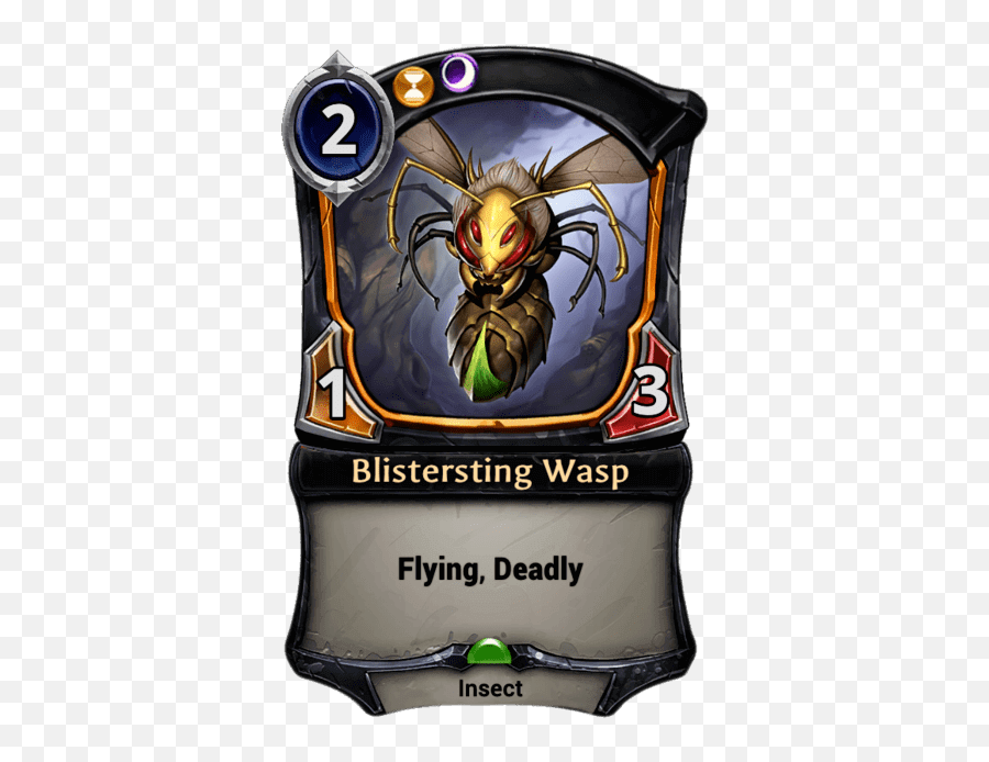 Blistersting Wasp - Dark Whisp Emoji,Wasp Logo