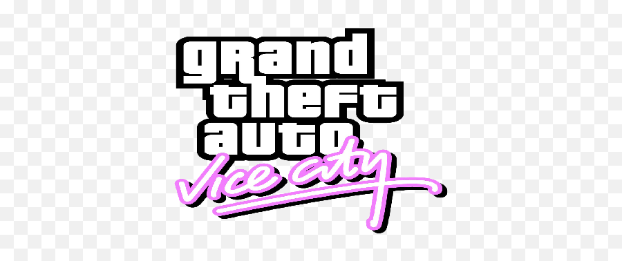 Grand Theft Auto Emoji,Gta Vice City Logo