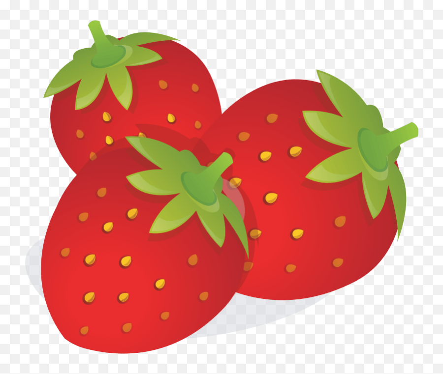 Strawberry Transparent Png Image Emoji,Public Domain Clipart For Commercial Use