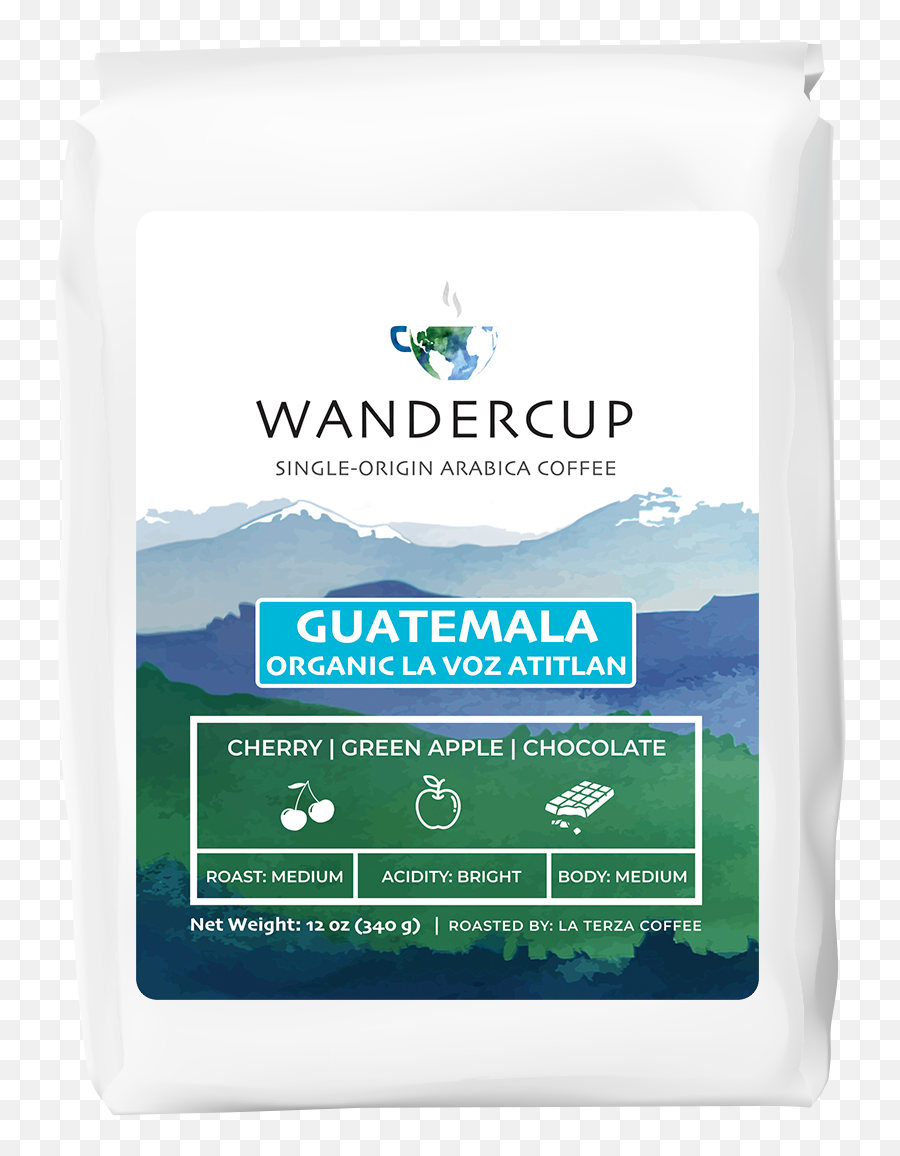 Best Guatemala Medium Roast Arabica Coffee Wandercup Emoji,Guatemala Png