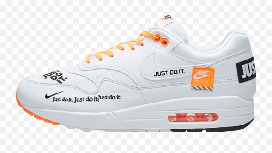 Nike Air Max 1 Just Do It Pack White Womens Where To Buy Emoji,Just Do It Png
