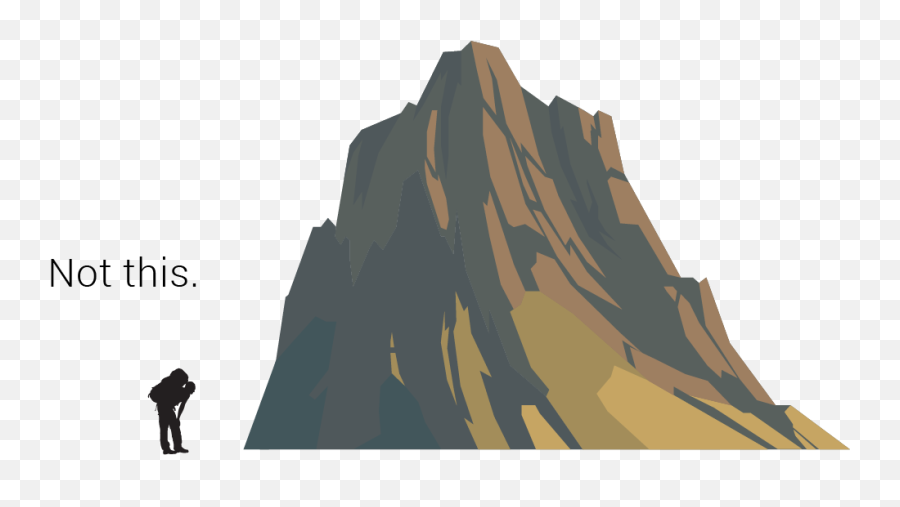 Download Steep - Mountain4x Silhouette Full Size Png Emoji,Mountains Silhouette Png
