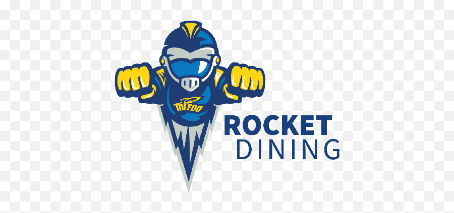 Rocket Dining Logo - Toledo Rockets Emoji,Rocket Logo