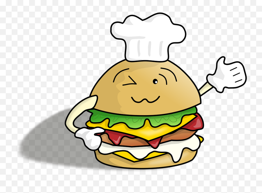 Burger Cute Delicious - Free Image On Pixabay Emoji,Hamburgers Png