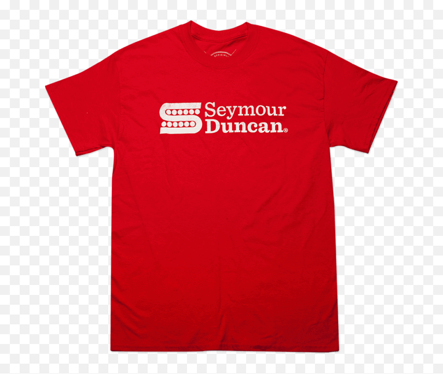 Seymour Duncan S Logo T - Shirt Seymour Duncan Emoji,Red S Logo