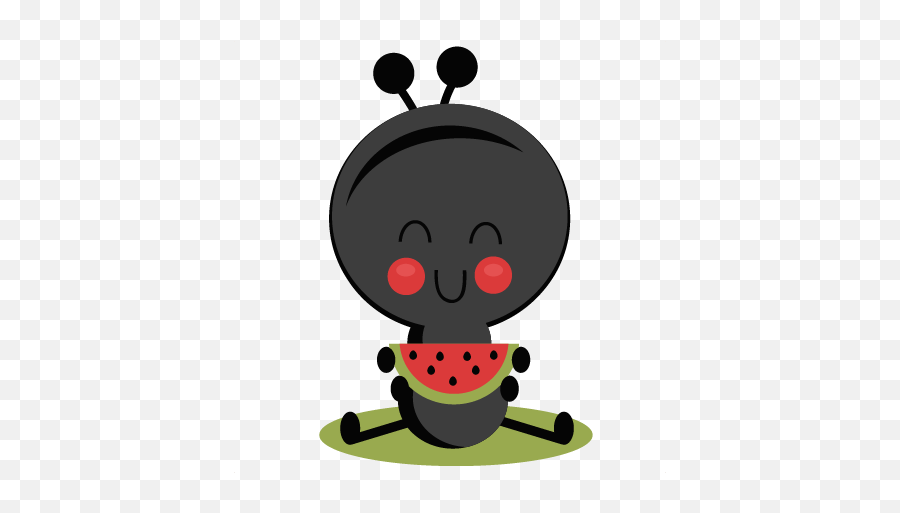 Ant Svg Scrapbook Cut File Cute Clipart Files For Silhouette Emoji,Cute Watermelon Clipart