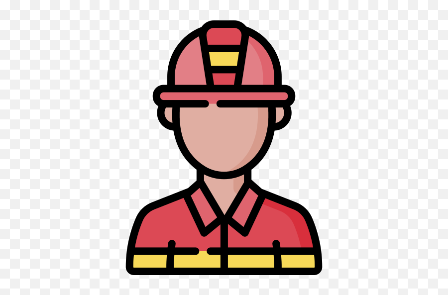 Firefighter - Free People Icons Emoji,Firefighter Logo Vector