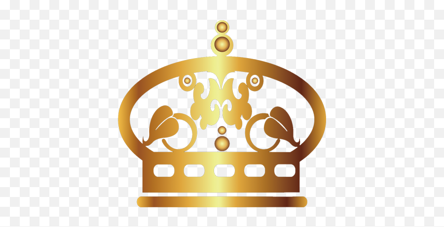 Golden Crown Vector Logo Png - Gold Crown Logo 520x520 Decorative Emoji,Crown Logo