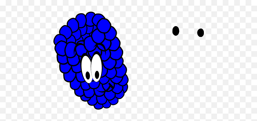 Download Blueberry Clipart Blue Raspberry - Blue Raspberry Dot Emoji,Blueberry Clipart