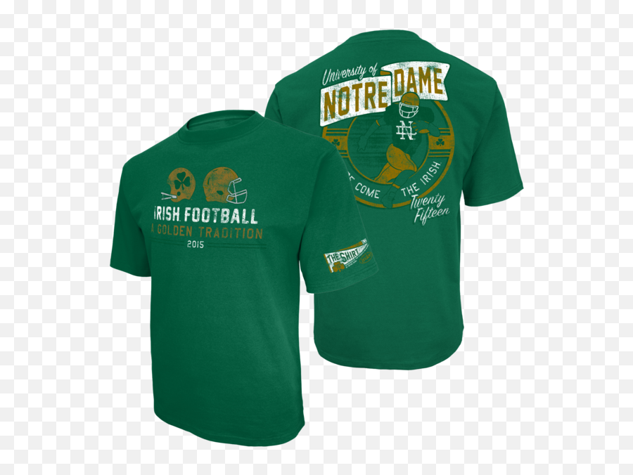 University Of Notre Dame - 2015 Nd The Shirt Emoji,Notre Dame Football Logo
