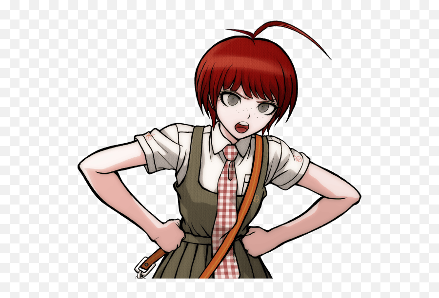 Collectables Red Hairpin Cosplay - Mahiru Koizumi Sprites Emoji,Danganronpa V3 Logo