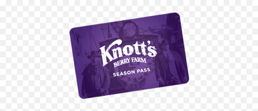 With A Knotts Berry Farm Season Pass - Season Pass Emoji,Knott's Berry Farm Logo