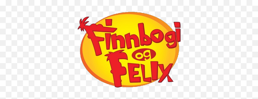 Finnbogi Og Felix - Language Emoji,Phineas And Ferb Logo