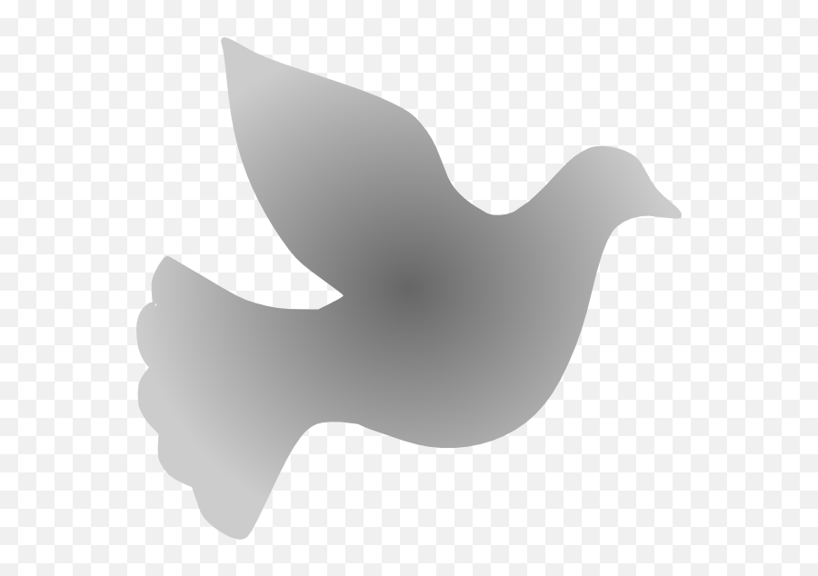 Silver Love Doves Clip Art At Clkercom - Vector Clip Art Silver Bird Clip Art Emoji,Pigeon Clipart
