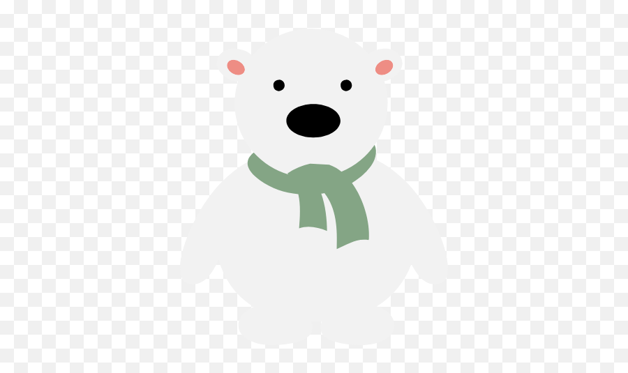 Polar Bear Graphic - Dot Emoji,Polar Bear Clipart