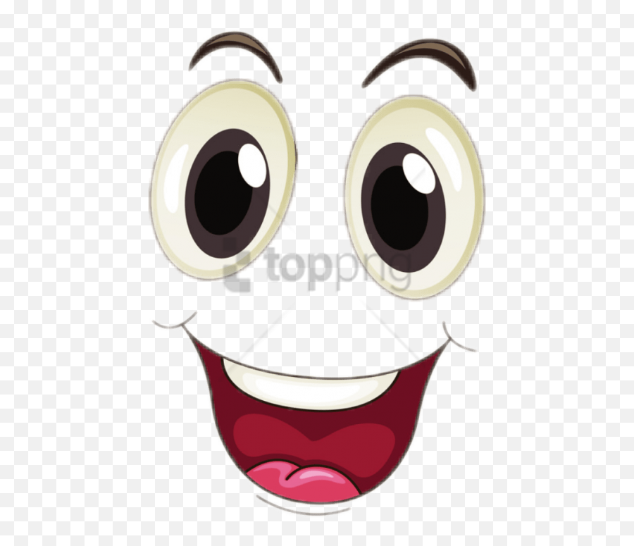 Download Free Png Cartoon Eyes And Mouth Png Image With - Cartoon Eyes Nose Mouth Emoji,Cartoon Eyes Transparent